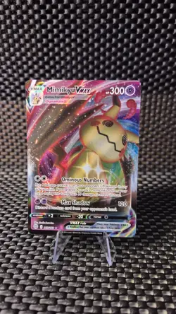 Pokemon Mimikyu VMAX Holo Ultra Rare TCG Card Brilliant Stars 069/172 - Image 1