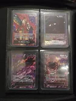 Carrying On His Will OP13 Demon/God Pack 5 Elders Red Alt Art-Mint ENGLISH - Image 1