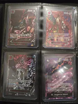 Carrying On His Will OP13 Demon/God Pack 5 Elders Red Alt Art-Mint ENGLISH - Image 2