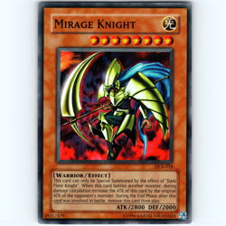 Yugioh Mirage Knight DCR-018 Unlimited Super Rare Holo - NM 💎 - Image 1
