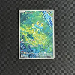 Pokemon TCG Froakie 088/086 Me04: Chaos Rising Holo Full Art Card - Image 1