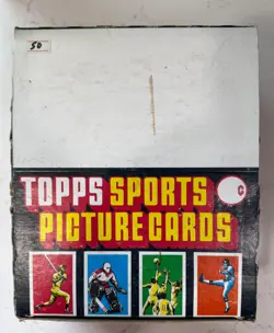 1987 Topps Baseball Rack Sealed Packs 49 Cards/pack Box of 24 packs, 1176 cards - Image 1