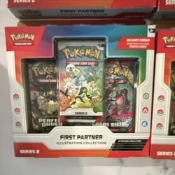 Pokemon TCG First Partner Illustration Collection Series 2 Lot of 4! NEW SEALED - Image 4