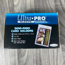 Ultra Pro Semi Rigid Card Holders Box of 200 Great for Graded Submissions PSA - Image 3