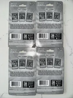 Yugioh Toon Chaos 1st Edition Sealed Blister Pack. Lot Of 4 Blisters - Image 2