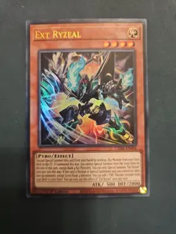Ext Ryzeal MP25-EN120 Secret Rare 1st Edition YuGiOh TCG Card Foil - Image 1