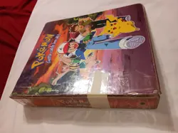 Vintage 1999 3 Ring Card Binder Nintendo Pokemon Pikachu Ash Misty Brock - Image 2