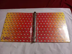 Vintage 1999 3 Ring Card Binder Nintendo Pokemon Pikachu Ash Misty Brock - Image 4
