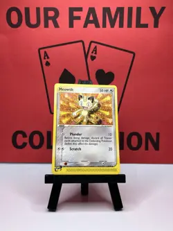 Meowth 42/95 Team Magma vs Team Aqua Non Common Holo Pokemon Card - Image 1