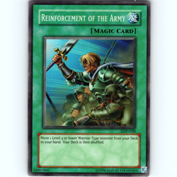 Yugioh Reinforcement Of The Army LOD-028 Unlimited Super Rare Holo - NM 💎 - Image 1