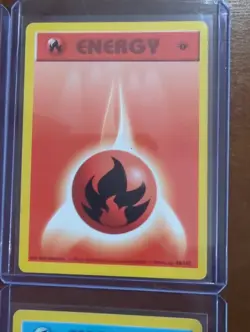 Pokemon Base Set 1st Edition Basic ENERGY Card Lot #96, 97, 98, 100, 101, 102 - Image 4