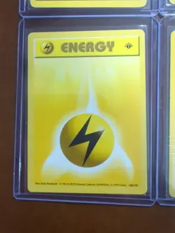 Pokemon Base Set 1st Edition Basic ENERGY Card Lot #96, 97, 98, 100, 101, 102 - Image 5