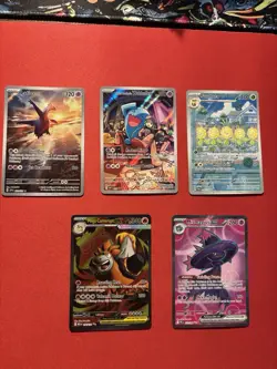 Pokemon Illustration Rare/Full Art Lot (5 Cards) - Image 1