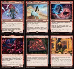 Thor, God of Thunder Commander Deck - Mjolnir - 100 Cards - Marvel - NM - MTG - Image 1
