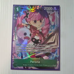 Perona OP12-034 SR [Alt Art] - Legacy of The Master One Piece Card English NM/M - Image 1