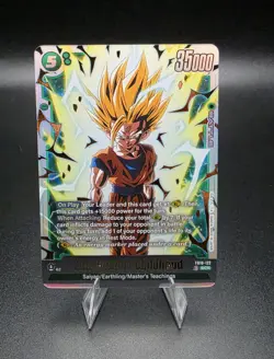 Bandai Dragon Ball Super Card Game Son Gohan : Childhood FB10-122 SCR Foil - Image 2