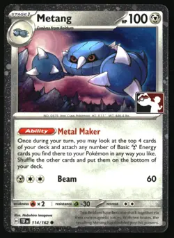 Metang Common Prize Pack Series Cards 114/162 NM - Image 1