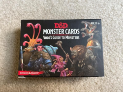D&D 5e Monster Cards Volo's Guide to Monsters Deck Reference - Image 1
