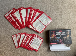 D&D 5e Monster Cards Volo's Guide to Monsters Deck Reference - Image 3