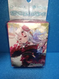 Hololive Nakiri Ayame Official Card Game 5 items Set Sleeve Case Dice Japan - Image 4