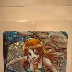 BANDAI One Piece Data Carddass New World Holo Card Nami Usopp Chopper Set - Image 3