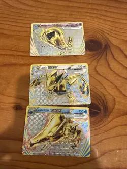 Pokemon Card Brake Bundle. Wobbuffet Break, Lugia Break, And Clawiter Break - Image 1