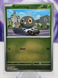 Scatterbug 007/088 Perfect Order Reverse Holo Pokemon TCG Card - Image 1