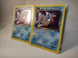 Pokemon Dark Gyrados Holo Card 8/82 Pre Release 2000 X2 Nm - Image 2