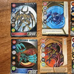 Spin Master Bakugan Battle Brawlers 20 Gate/Ability Cards+BakuCores Darkus - Image 4