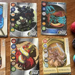 Spin Master Bakugan Battle Brawlers 20 Gate/Ability Cards+BakuCores Darkus - Image 5