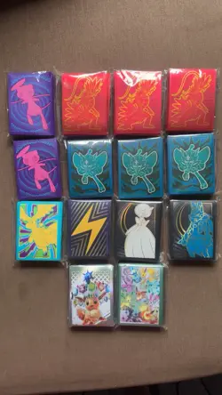 Pokemon TCG Card Sleeves Lot Of 14 - Image 1