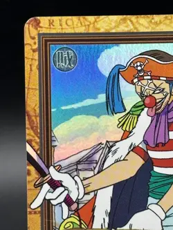 Buggy C24 Holo Carddass Hyper Battle Japanese One Piece Heavily Played - Image 2