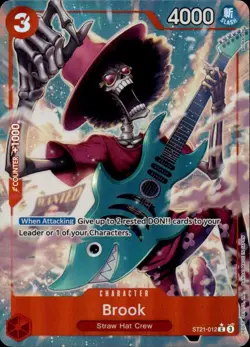 Brook (Parallel) ST21-012 Common Starter Deck EX: Gear 5 One Piece Foil NM - Image 1