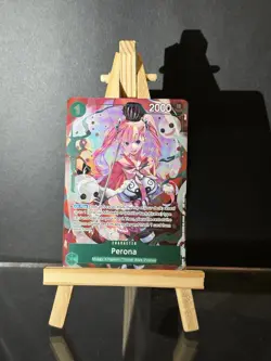 One Piece TCG Perona OP09-034 R English Mint Condition Pack Fresh - Image 1