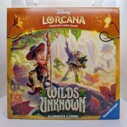 Disney Lorcana: Wilds Unknown Illumineer's Trove Box Brand New Sealed - Image 1