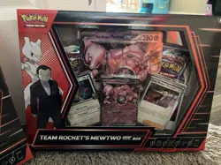 LOT of 2 Pokemon TCG: Scarlet & Violet Team Rocket's Mewtwo ex Box *SEALED* - Image 3