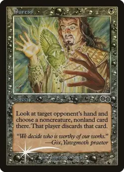 MTG English Duress (Arena) NM Foil Promos: Arena - Image 1