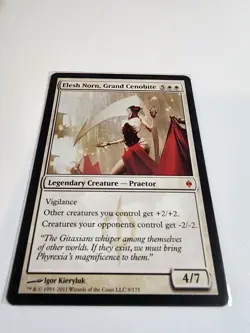 MTG Elesh Norn, Grand Cenobite Regular NM New Phyrexia. - Image 2