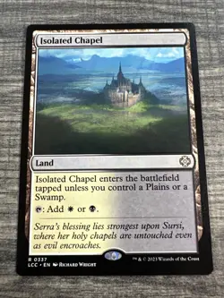 Isolated Chapel #337 | NM | The Lost Caverns of Ixalan Commander Magic MTG - Image 1