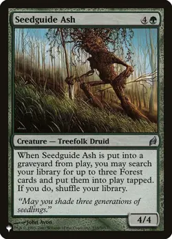 NM MTG SEEDGUIDE ASH THE LIST REPRINTS MYSTERY BOOSTER 2 - Image 1