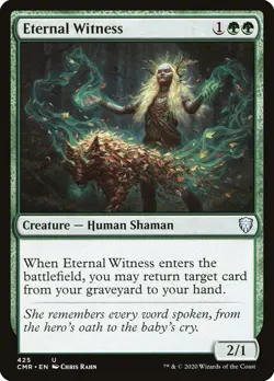 ~1x Eternal Witness x1 ~NM~ CMR Magic the Gathering MtG~ - Image 1