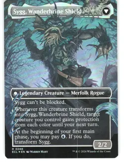 Sygg, Wanderwine Wisdom (Borderless) Foil R Lorwyn Eclipsed 288 NM - Image 2