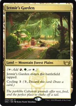 Jetmir's Garden - Streets of New Capenna MTG Magic the Gathering - Image 1