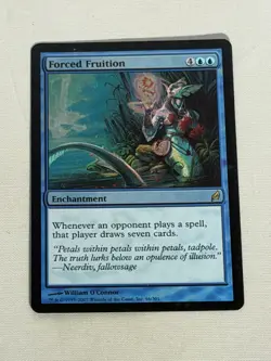 MTG FOIL Forced Fruition Lorwyn Magic the Gathering - Image 1