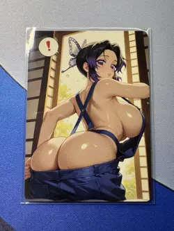 Shinobu Demon Slayer ACG Goddess Story Doujin Waifu Anime Custom Card - Image 1