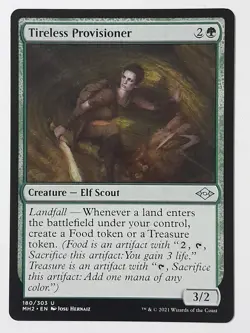 Tireless Provisioner - NM Near Mint - MH2 Modern Horizons 2 #180 - MTG Magic - Image 1