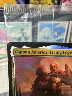 Magic: The Gathering Captain America, Living Legend - Box Lunch Promo SEALED - Image 3
