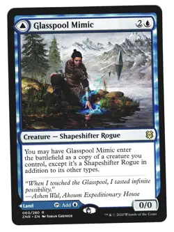 Magic The Gathering - Zendikar Rising ZNR 2020 - #60 Glasspool Mimic NM x3 LOT1 - Image 2