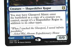 Magic The Gathering - Zendikar Rising ZNR 2020 - #60 Glasspool Mimic NM x3 LOT1 - Image 4