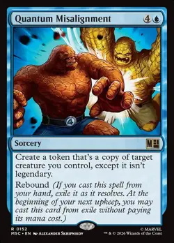 Quantum Misalignment [MSC] #152 NM MTG - Image 1